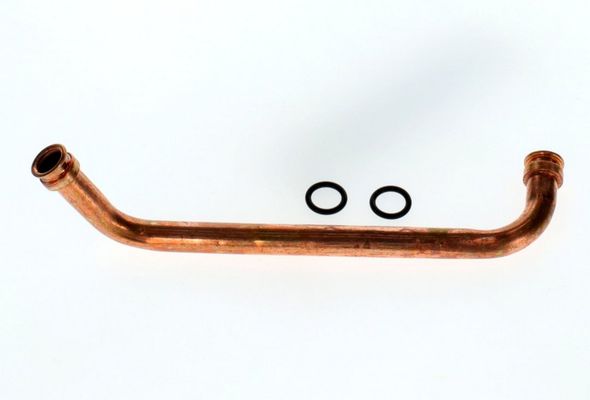 Bosch / Junkers Verbindungsrohr warm (10/11 L), Farbe rot Bild 2