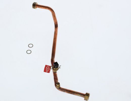 Bosch / Junkers Verbindungsrohr, Farbe rot Bild 2