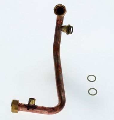 Bosch / Junkers Verbindungsrohr, Farbe rot Bild 2
