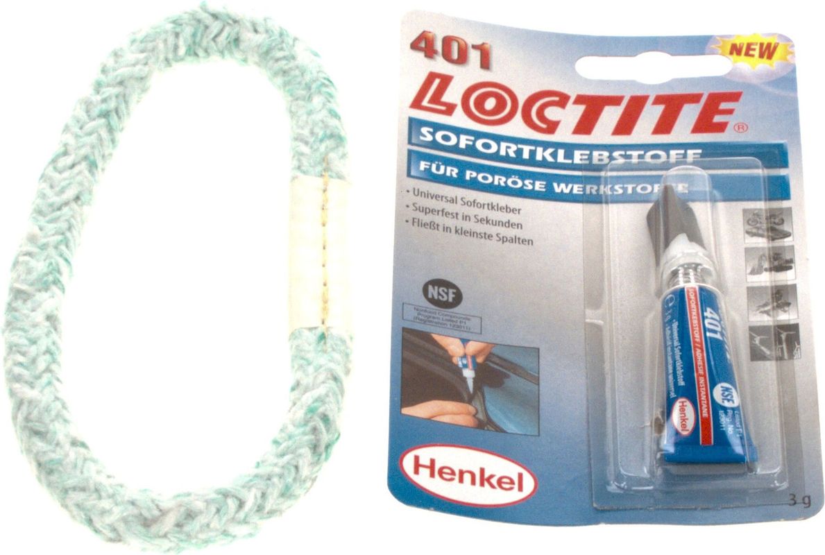 Bosch / Junkers Dichtung Fasermat Hgl-Abgasvert everp Bild 1