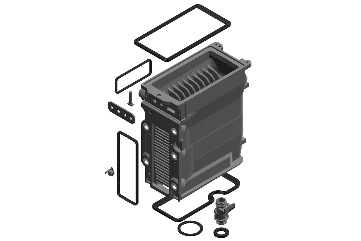 Bosch / Junkers Wärmetauscher WB5-IV Bild 1