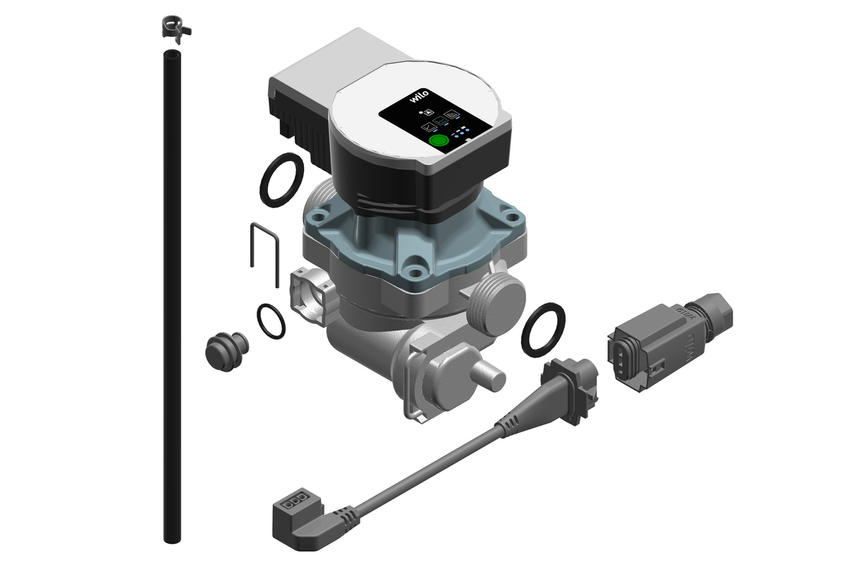 Bosch / Junkers Pumpe PARA RSL KU 130 mm, G 1 1/2 Bild 1