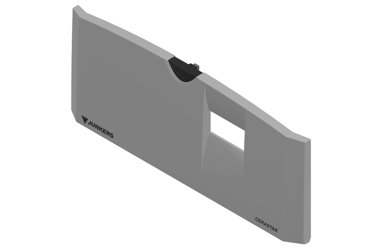 Bosch / Junkers Klappe, Farbe hellgrau Bild 1