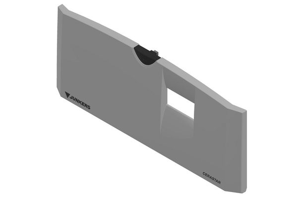 Bosch / Junkers Klappe, Farbe hellgrau Bild 2