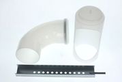 Bosch / Junkers Bogen Abstützung, DN 110 bis 90 Bild 2