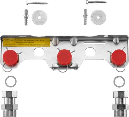 Bosch / Junkers Montageanschlussplatte Nr. 759, für 40 und 50 kW Geräte, für Erdgas Bild 2