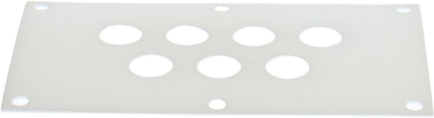 Bosch / Junkers Dichtung weiss Wärmetauscher 7 Rohre (5x), Farbe weiß Bild 2