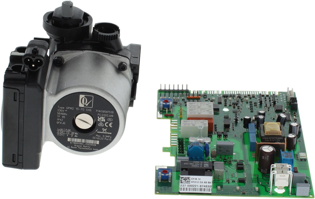 Bosch / Junkers Pumpe (UPM 15-70CHG+PCB) Bild 1