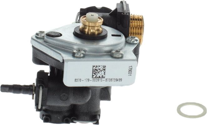 Bosch / Junkers Wasserarmatur (schwarz) (Oval- Membran), Farbe schwarz Bild 2
