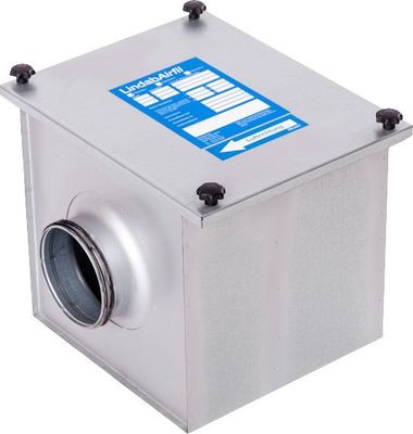 Bosch / Junkers Zubehör Wohnungslüftung HRV-ACFBF Metallbox, mit Aktivkohlefilter für Zuluft Bild 2