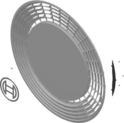 Bosch / Junkers Diffusor, Farbe weiß Bild 2
