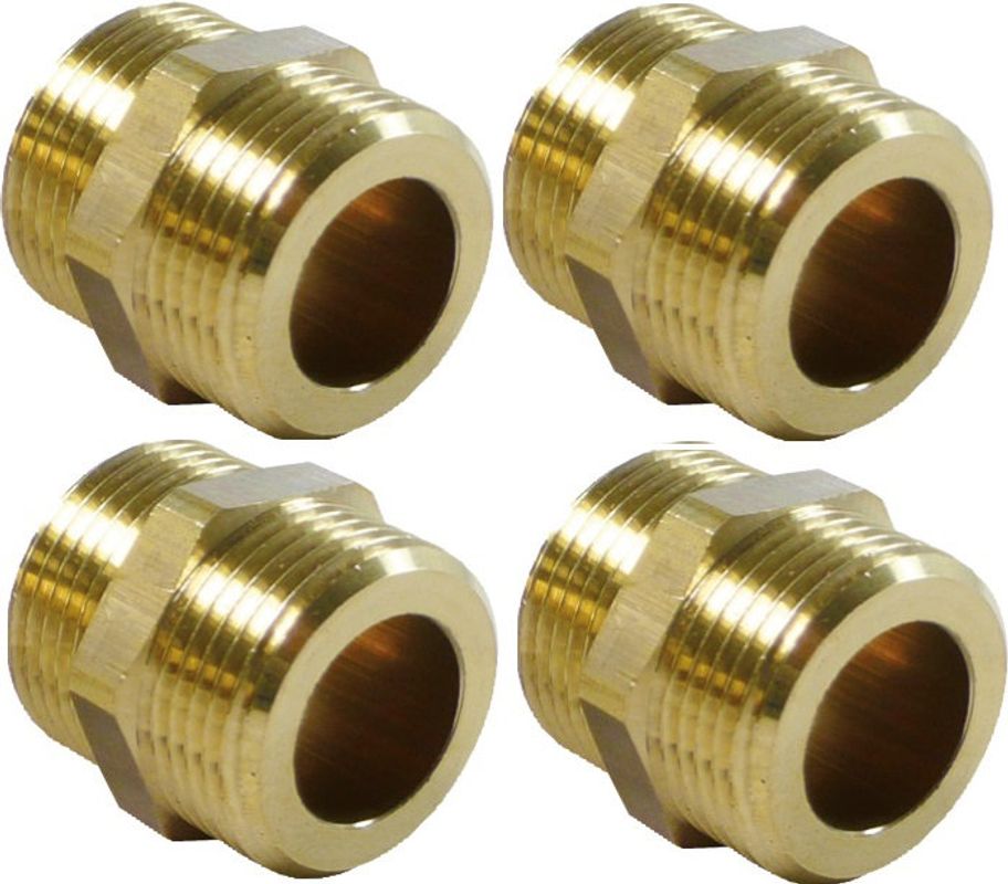 Bosch / Junkers Installationszubehör Doppelnippel Doppelnippel-Set 4x R1 1/4 - G1 1/4 Bild 1