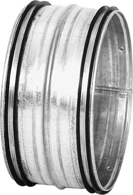 Bosch / Junkers Zubehör Wohnungslüftung FM 125 Verbindungsnippel Metall, DN 125 Bild 2