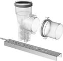 Bosch / Junkers FC-SE Abgasbogen 80 mm, 87 Grad, mit Auflageschiene Bild 3