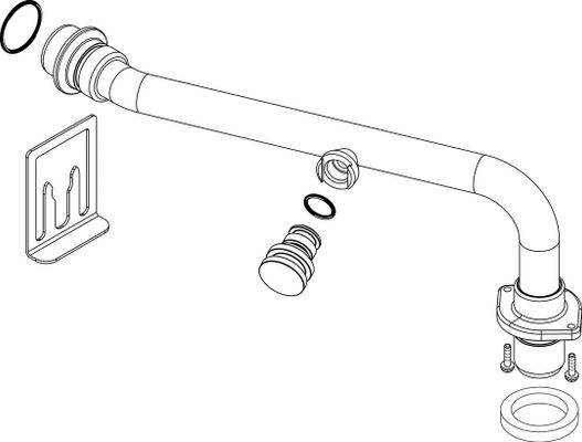 Bosch / Junkers Vorlaufrohr Heizung Bild 2