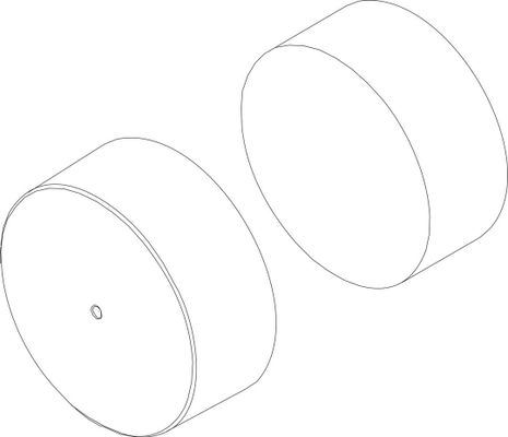 Bosch / Junkers Abdeckung+Isolierung D 197 mm schwarz everp, Farbe schwarz Bild 2