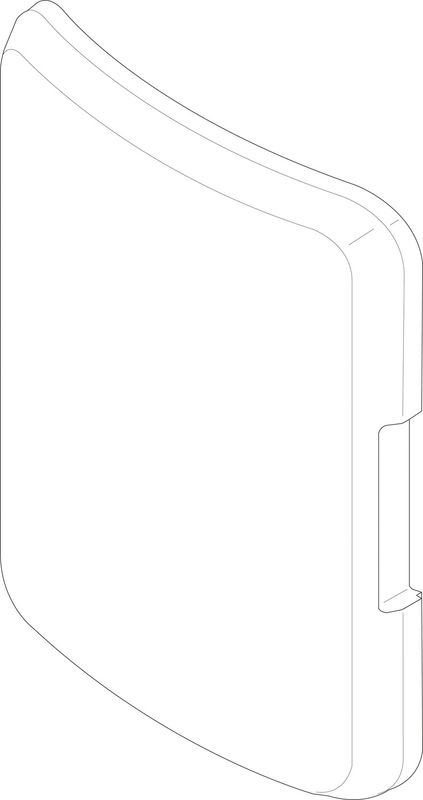 Bosch / Junkers Isolierung Handloch 500 schwarz everp, Farbe schwarz Bild 1
