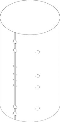 Bosch / Junkers Verkleidung P750.6, everp, Farbe silberfarben Bild 2