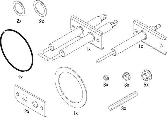 Bosch / Junkers Service Set KB372 / Condens 7000F everp Bild 2