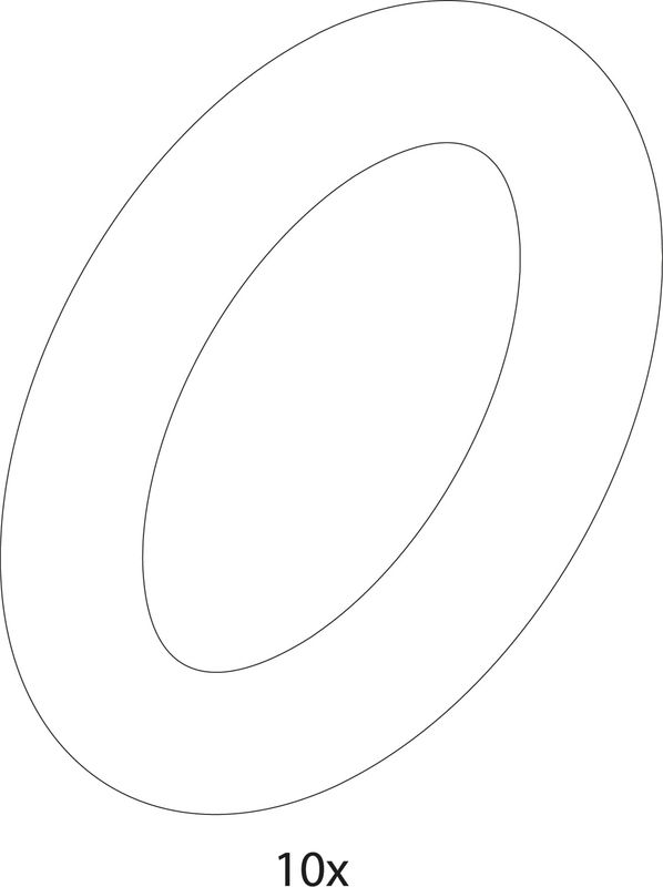 Bosch / Junkers O-Ring WRAS / KTW (10x), 12,5 x 3 mm Bild 1