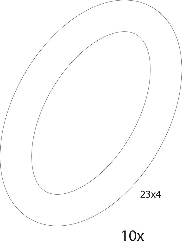Bosch / Junkers O-Ring (10x), 23 x 4 mm Bild 1