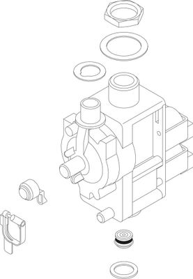 Bosch / Junkers Gasarmatur Bild 2