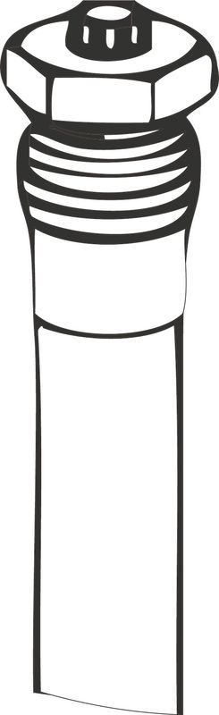 Bosch / Junkers Anode 21,5 x 600 3/4", 600 mm Bild 1