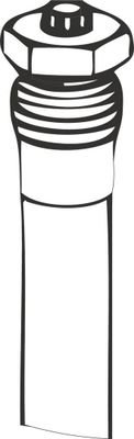 Bosch / Junkers Anode 21,5 x 600 3/4", 600 mm Bild 2