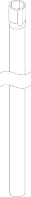 Bosch / Junkers Rohr-Tauchrohr 75L, Länge:, 721 mm Bild 2