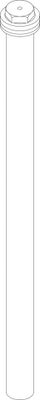 Bosch / Junkers Anode isoliert 1" 505 lang everp, 505 mm Bild 2