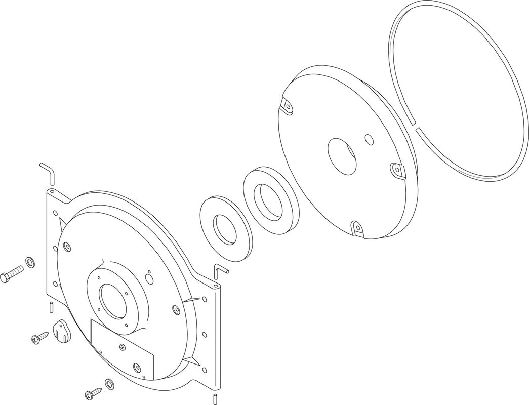 Bosch / Junkers Brennertür S325 55-70 everp Bild 1