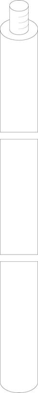 Bosch / Junkers Kettenanode M8 D33 x uniso everp, 1000 mm Bild 1