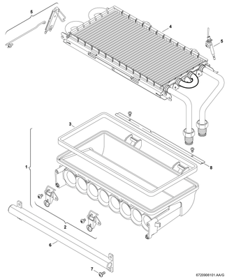 Bosch / Junkers Gas-Heizwertgeraet, wandhaengend CERASTARCOMFORT ZSR 18/120-7 KE 23 Bild 6