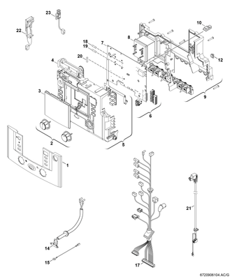 Bosch / Junkers Gas-Heizwertgeraet, wandhaengend CERASTARCOMFORT ZSR 18/120-7 KE 23 Bild 9