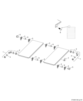 Bosch / Junkers Zubehör Solartechnik FS 12-2 Flachdach-Anschluss-Set, für FKC-2 Bild 4