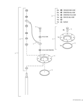 Bosch / Junkers Warmwasserspeicher SK 160-5 ZB, zylindrisch, Farbe weiß Bild 4