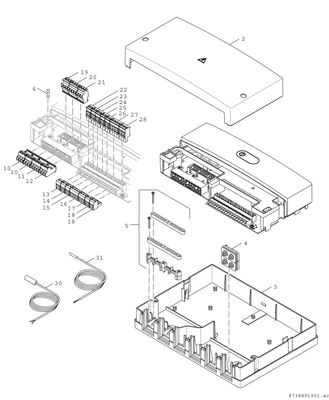 Bosch / Junkers Solarmodul MS 200, für komplexe Anlagen, mit 16 zusaetzlichen Optionen Bild 4
