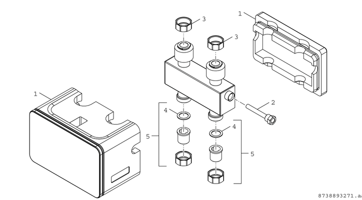 Bosch / Junkers Hydraulische Weiche WHY qür, mit Isolierung, DN 25 Bild 3