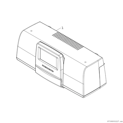 Bosch / Junkers Systemregler CC 8313, 274 x 653 x 253, für Wärmeerzeuger >70 kW Bild 3