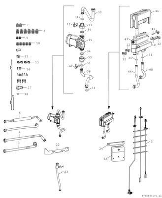 Bosch / Junkers Anschlusssatz CS 12, für CERAPURMODUL 9000i Bild 3