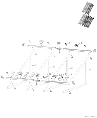 Bosch / Junkers Zubehör Vakuumröhrenkoll. VKF 12 Flachdach-Erweiterungsset 2 Kollektoren Bild 3
