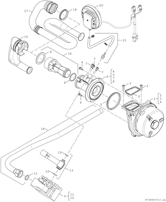 Bosch / Junkers Gas-Brennwertkessel, bodenstehend Condens GC8000iF-50, 1009 x 600 x 795, 50 kW Bild 7