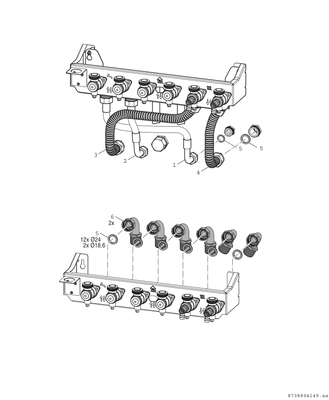 Bosch / Junkers Zubehör, für Wohnungsstationen Adapter-Anschlusskit, für Austausch Bild 4