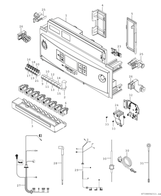 Bosch / Junkers Gas-Brennwertgeraet, wandhaengend Condens GC7000iW 35 C 23/21, Farbe weiß Bild 7