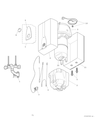 Bosch / Junkers Kleinspeicher TR2500TO 10 B,10l, Übertisch (ehem. Siemens DO10802M), 460 x 295 x 480 mm, Farbe weiß Bild 3