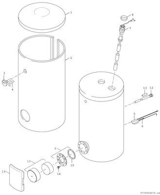 Bosch / Junkers Wärmepumpenspeicher STORA WH 290 LP 1 B, 277 Liter, 1294 mm, Farbe silberfarben Bild 4