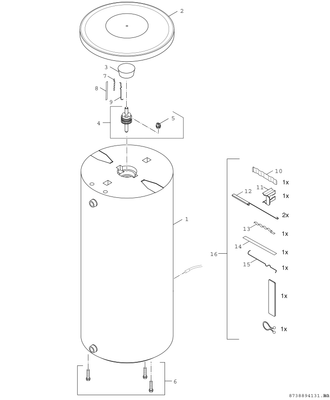 Bosch / Junkers Pufferspeicher STORA BH 300-5 K1 C, für Wärmepumpen, 1495 x 670, 300 L, 1495 mm, Farbe silberfarben Bild 4