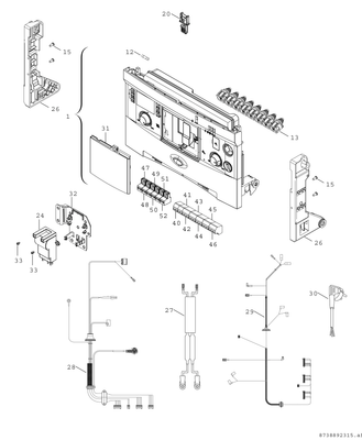 Bosch / Junkers Gas-Brennwertgeraet, wandhaengend, Cerapur ZWB 28-5 C 23, 28 kW, Gas H Bild 7