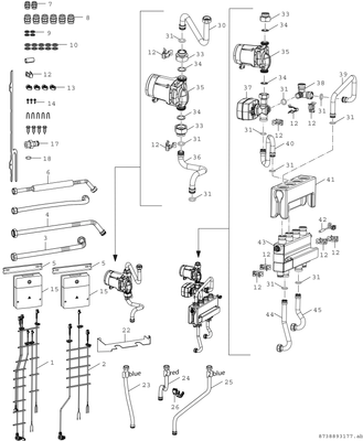 Bosch / Junkers Anschlusssatz CS 13, für CERAPURMODUL 9000i Bild 3