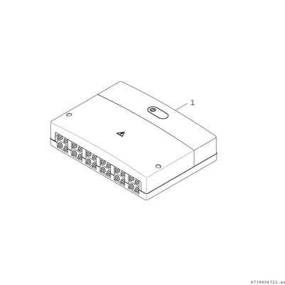 Bosch / Junkers Reglermodul ME 200, Regelsystem EMS 2, für alternative Wärmeerzeugung Bild 3